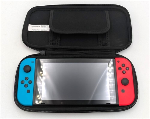 Nintendo Switch - Neon Blue and Red - Konsol - 2019 Version - SNR XKJ70068689035 (B Grade) (Genbrug)